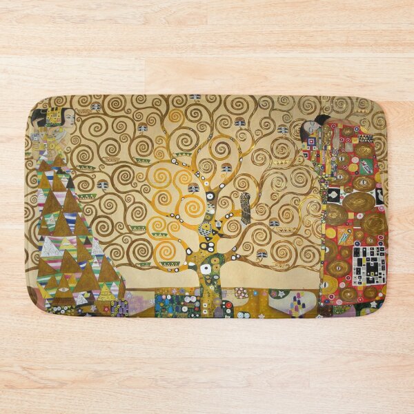 Item preview, The Tree of Life with gold stripe by Gustav Klimt designed and sold by Erika Bartha.