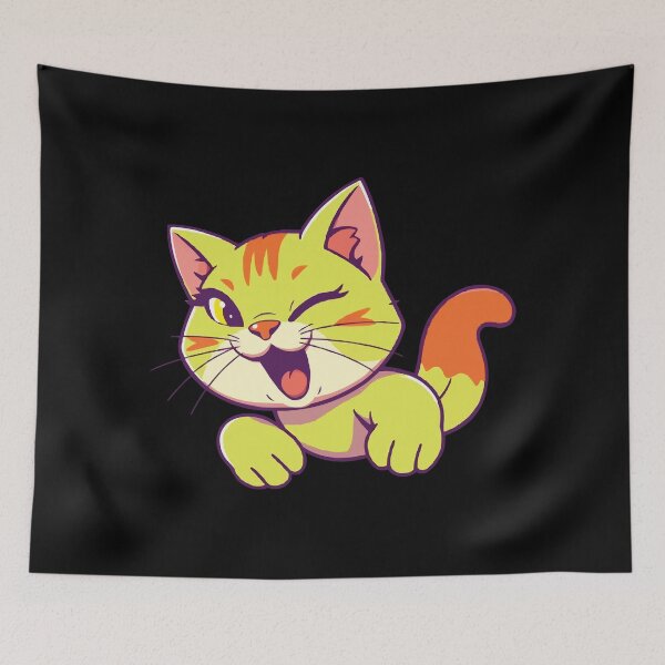 Item preview, Winking Cat designed and sold by Getup-clothing.