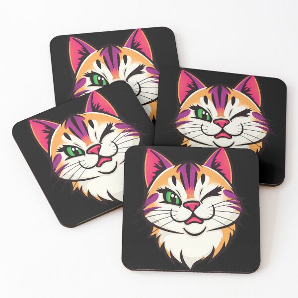 Item preview, Winking Cat designed and sold by Getup-clothing.