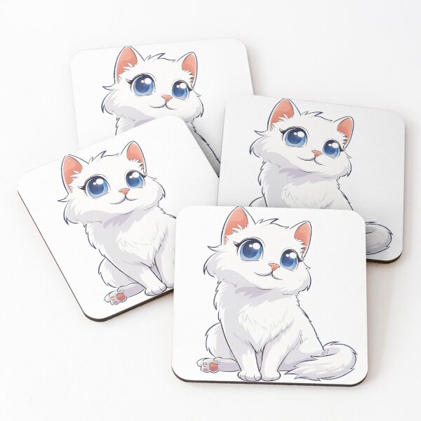 Artikelvorschau, Niedliches Cartoon-Kätzchen entworfen und verkauft von Stickermagician.