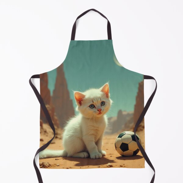 Item preview, Kitten with Soccer Ball and Target designed and sold by HabitableMoons.