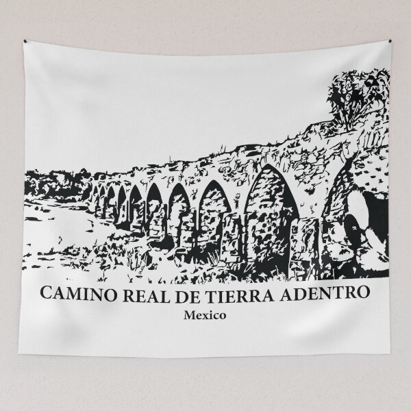 Item preview, Camino Real de Tierra Adentro - Mexico designed and sold by Lakeric Cityscapes.