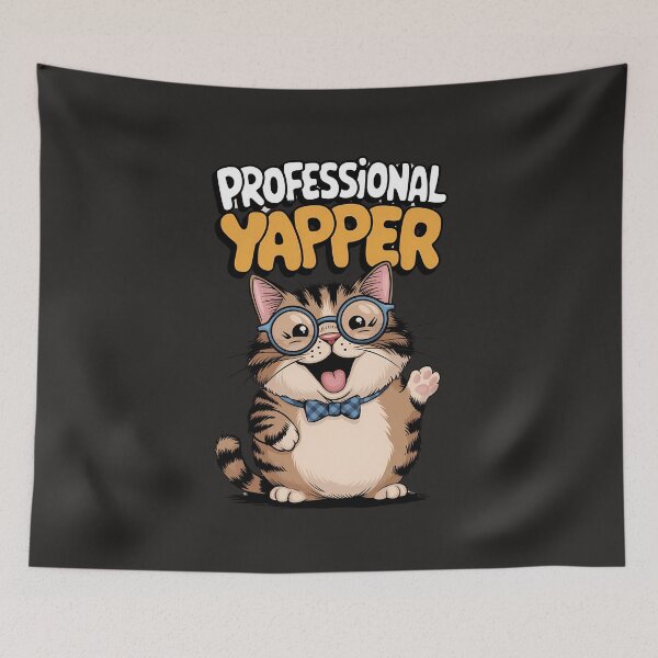 Item preview, Professional Yapper Funny Talkative Person Humor Shirt designed and sold by New Art.
