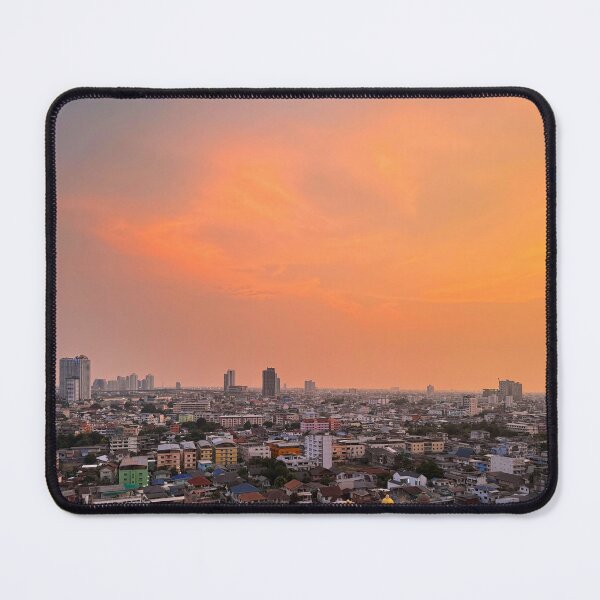Item preview, A tranquil sunset over Bangkok, offering a moment of peace amidst the bustling city designed and sold by BARTISTA DESIGN.