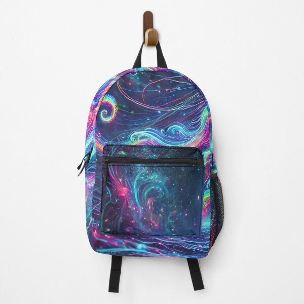 Item preview, Psychedelic Jellyfish – Dancer of Cosmic Currents designed and sold by VividWilds.