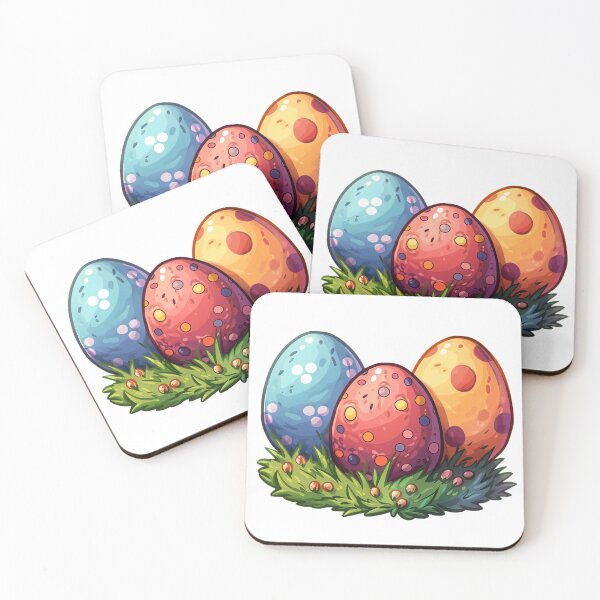 Item preview, Easter eggs designed and sold by Stickermagician.