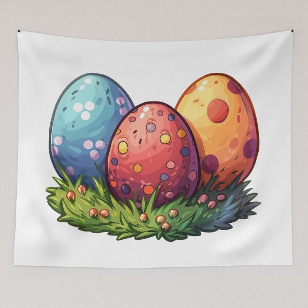 Item preview, Easter eggs designed and sold by Stickermagician.