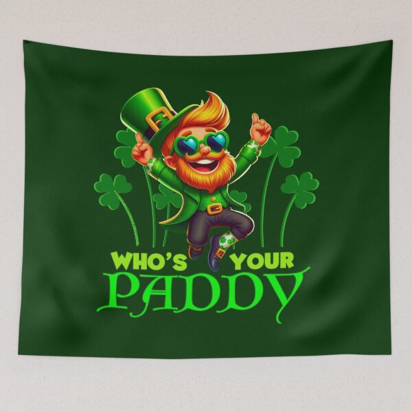 Item preview, Who's Your Paddy St. Patrick's Day Leprechaun designed and sold by theflandonian.