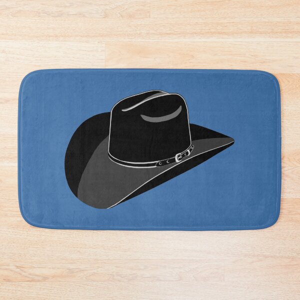 Item preview, Black Cowboy Hat – Western Style Vintage Rodeo Attire  designed and sold by Phat Dog Designs .