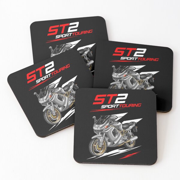 Item preview, Ducati ST2 (Silver Metallic) for Motorcycle Riders designed and sold by MotoApparelHub.