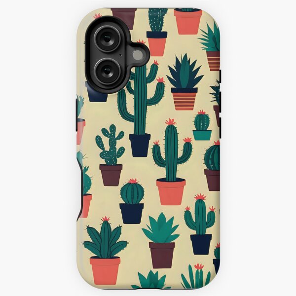 Vista previa del artículo con la obra «Fundo amarelo con cactus y suculentas», diseñado y vendido por Sucullina.