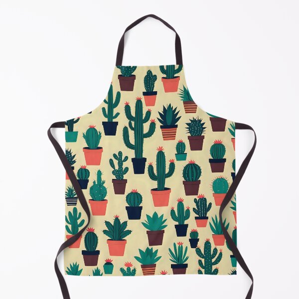 Vista previa del artículo con la obra «Fundo amarelo con cactus y suculentas», diseñado y vendido por Sucullina.
