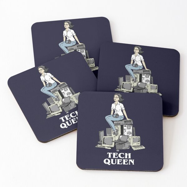 Item preview, Tech Queen - Queen of Computers designed and sold by Nerd Shizzle.