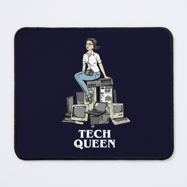 Item preview, Tech Queen - Queen of Computers designed and sold by Nerd Shizzle.