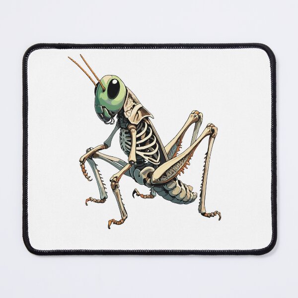 Item preview, X-ray Grasshopper Body Anatomy Radiography Skeleton designed and sold by Artistoos.