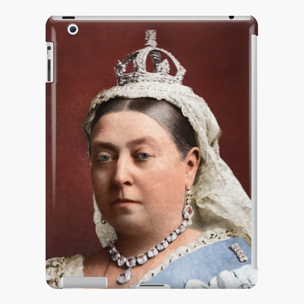 "Queen Victoria 1882 Colorized" IPad Case & Skin For Sale By KAI-Studio ...