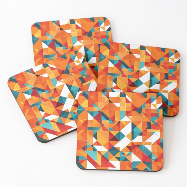 Item preview, Geometric Abstarct Colored Pattern  designed and sold by Anifone.