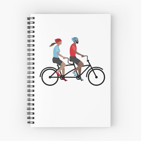 Item preview, Tandem bike riders designed and sold by MarleinWinter.