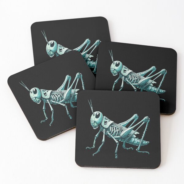 Item preview, X-ray Grasshopper Body Anatomy Radiography Skeleton designed and sold by Artistoos.