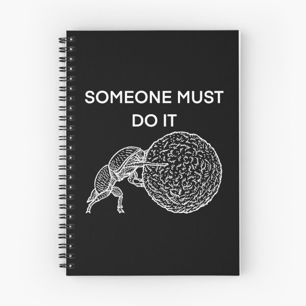 Item preview, SOMEONE MUST DO IT - THE DUNG BEETLE WORDS .2 designed and sold by lautir.