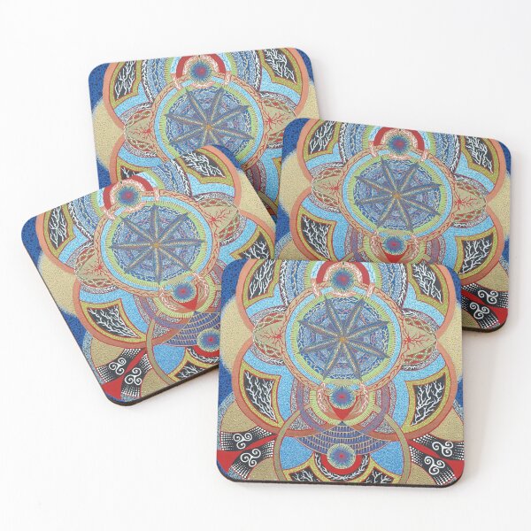 Item preview, Number 007 geometric symetry dot art designed and sold by SandLDesign.