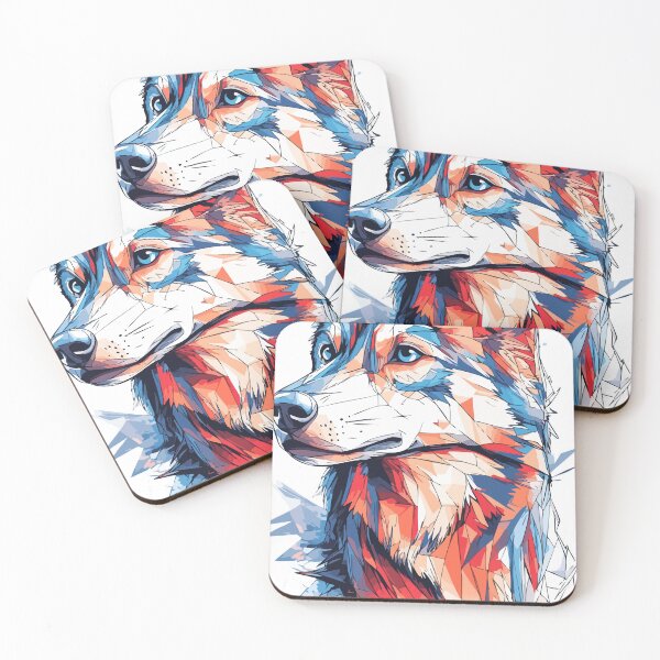 Item preview, Futuristic Husky Facets designed and sold by Supergaucho84.