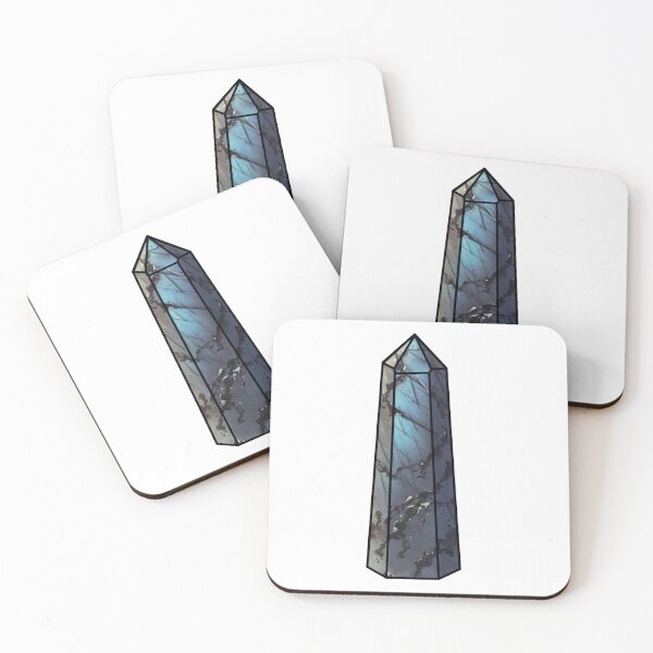 Item preview, Black Moonstone Obelisk designed and sold by paperandp!xels.