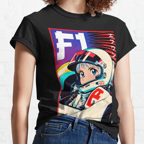 Item preview, F1 Anime Retro Design Formula 1 motorsports designed and sold by Kiranimeverse.