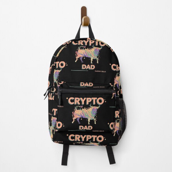 Item preview, Crypto Dad: Raising Bulls designed and sold by DTNT Shirts.