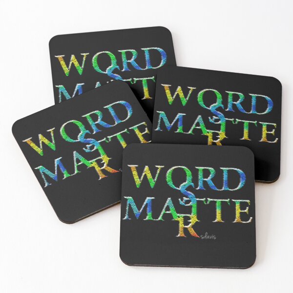 Item preview, Words Matter 7C  designed and sold by mandalafractal.