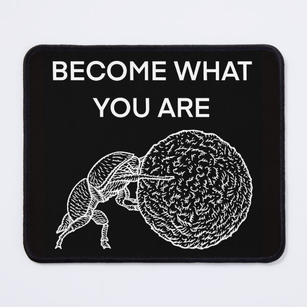 Item preview, BECOME WHAT YOU ARE - THE DUNG BEETLE WORDS .4 designed and sold by lautir.