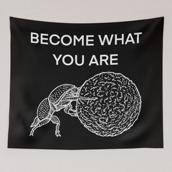 Item preview, BECOME WHAT YOU ARE - THE DUNG BEETLE WORDS .4 designed and sold by lautir.