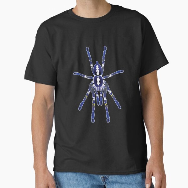 Item preview, Poecilotheria Metallica Tarantula – Gooty Sapphire Blue Ornamental Spider Art (for dark colors) designed and sold by Wild and Whiskered.
