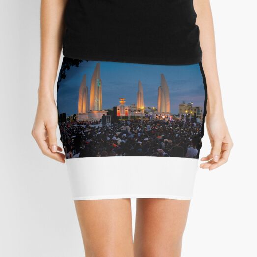 Item preview, The Democracy Monument, a historical landmark in Bangkok, symbolizing Thailand's transition to democracy. designed and sold by BARTISTA DESIGN.