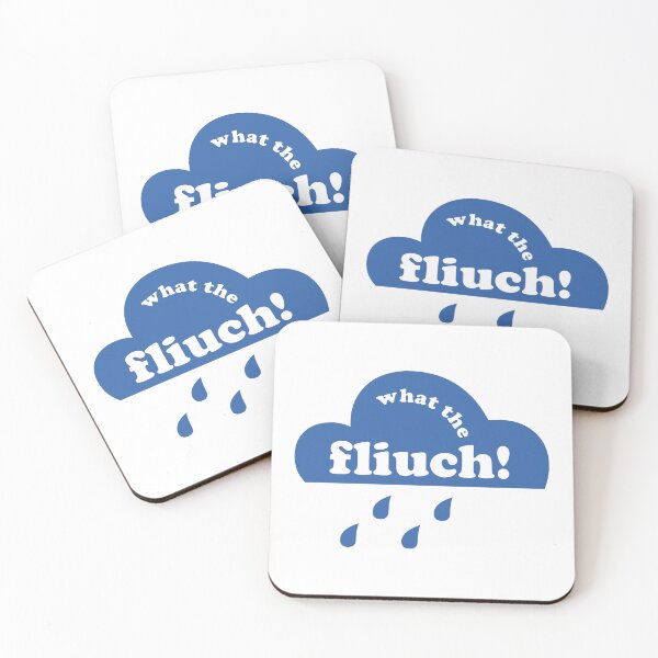 Item preview,  what the fliuch (fliuch is wet in Scottish Gaelic (Gàidhlig)) blue designed and sold by Mamaidh Made.