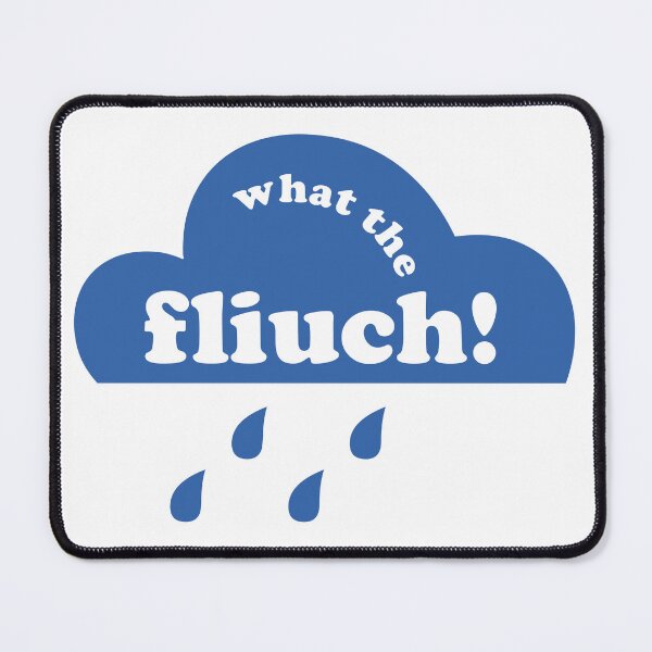 Item preview, what the fliuch (fliuch is wet in Scottish Gaelic (Gàidhlig)) blue designed and sold by Mamaidh Made.