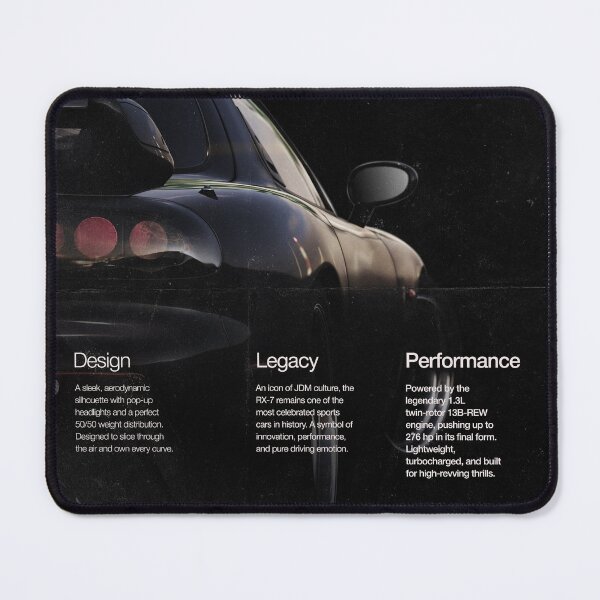 Item preview, Mazda RX-7 Magazine Cover designed and sold by aliigal.