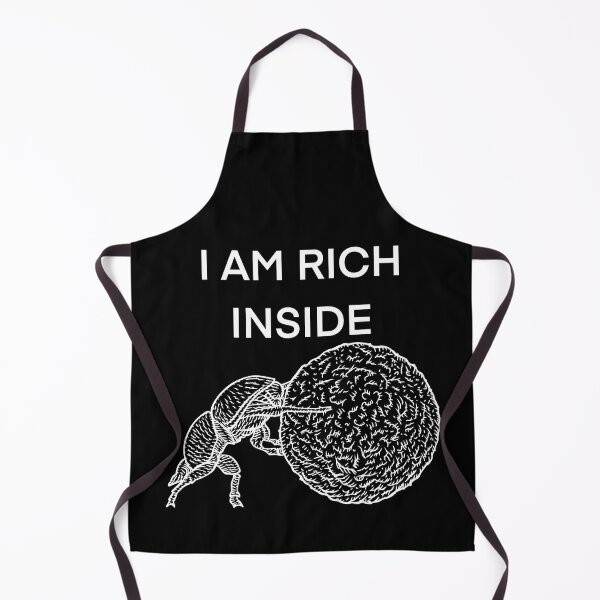 Item preview, I AM RICH INSIDE - THE DUNG BEETLE WORDS .5 designed and sold by lautir.