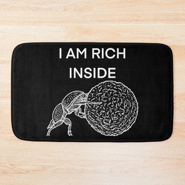 Item preview, I AM RICH INSIDE - THE DUNG BEETLE WORDS .5 designed and sold by lautir.