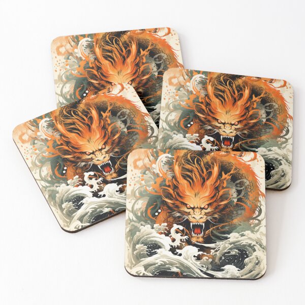 Item preview, Firestorm Dragon: Elemental Fury designed and sold by STICKER VERSE.