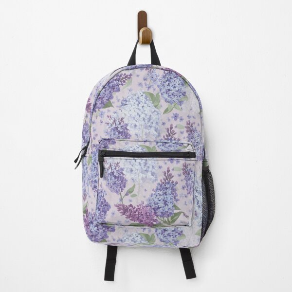 Item preview, lilacs floral watercolor pattern designed and sold by Designbes.