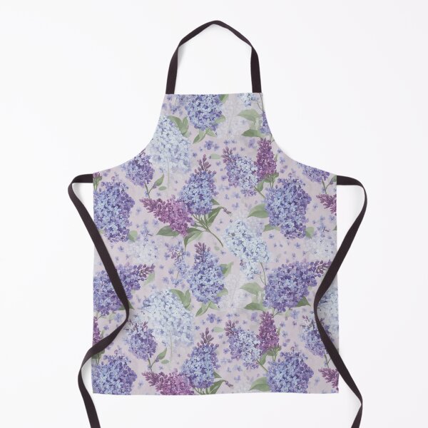 Item preview, lilacs floral watercolor pattern designed and sold by Designbes.