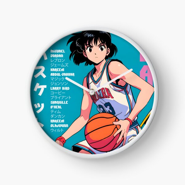 Artikel-Vorschau von Basketball Retro Anime Mädchen Sport Design 80er, designt und verkauft von Kiranimeverse.