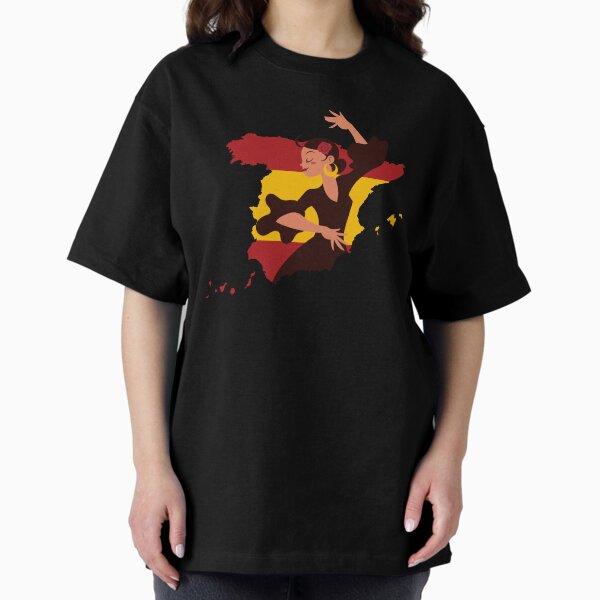 Vista previa del artículo con la obra «Bailaora de flamenco España», diseñado y vendido por Now's Good Designs.