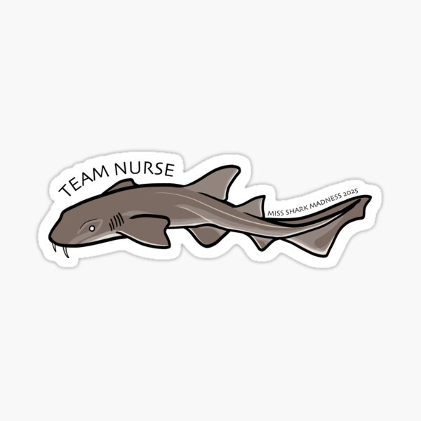 Item preview, Team Nurse: MISS Shark Madness 2025 designed and sold by MISSElasmo.