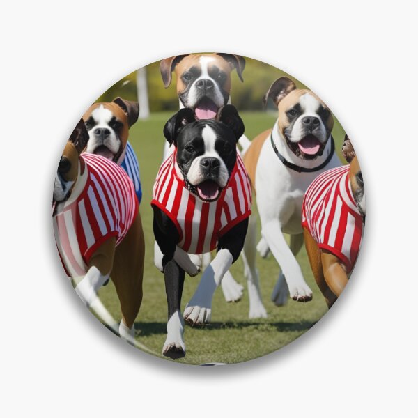 Item preview, Boxers love football too! Soccer and Dog Lovers - Sunderland, Sheffield United, Southampton - Any dog, any colour designed and sold by Humour House Designs.