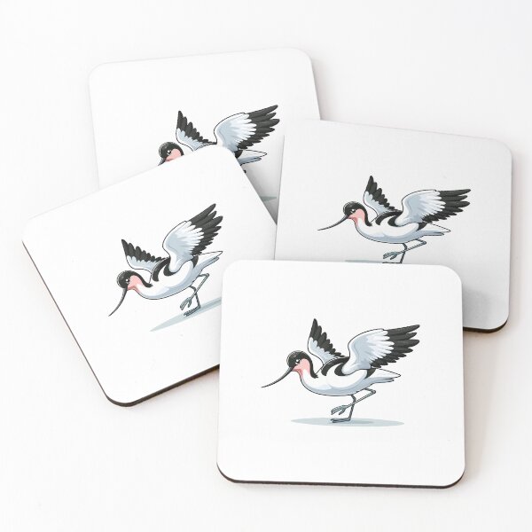 Item preview, Dynamic Avocet Bird Ready for Flight – Elegant and Expressive Illustration designed and sold by cave-canvas.