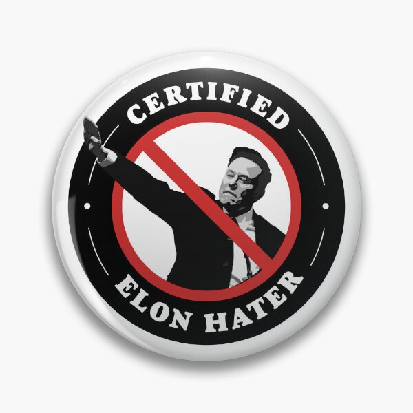 Item preview, Certified Elon Hater Anti Musk Tesla Bumper designed and sold by brkvdesign.