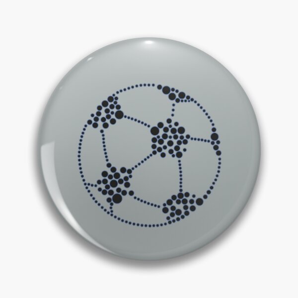 Item preview, Dotted Soccer Ball: Bold Geometry Art designed and sold by Zakrytos ★★★★★.