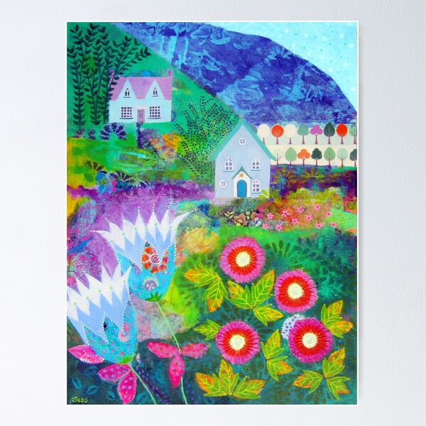 Item preview, Colourful Landscape designed and sold by Jessincolour.
